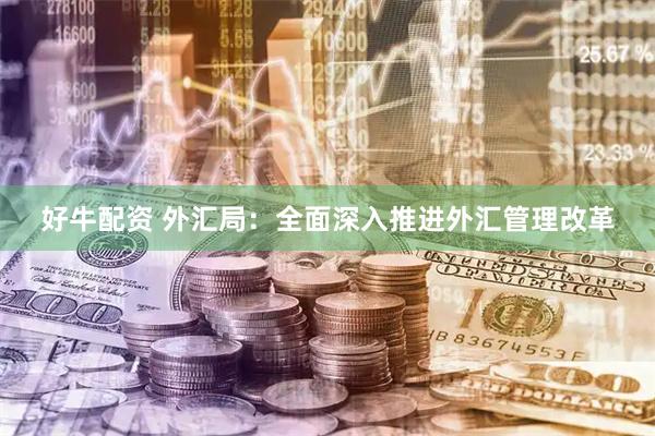 好牛配资 外汇局：全面深入推进外汇管理改革
